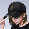 Men'S Solid Breathable Baseball Cap Outdoor Sun Protection Hat Wild Baseball Cap Outdoor Fishing Sunscreen Hat