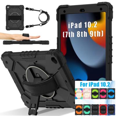 Všestranná ochrana v rozsahu 360 stupňů! Multifunkční pouzdro na tablet pro iPad 10.2 (2019),iPad 7. generace/ iPad 10.2 (2020),iPad 8. generace/ iPad 10,2 (2021),iPad 9