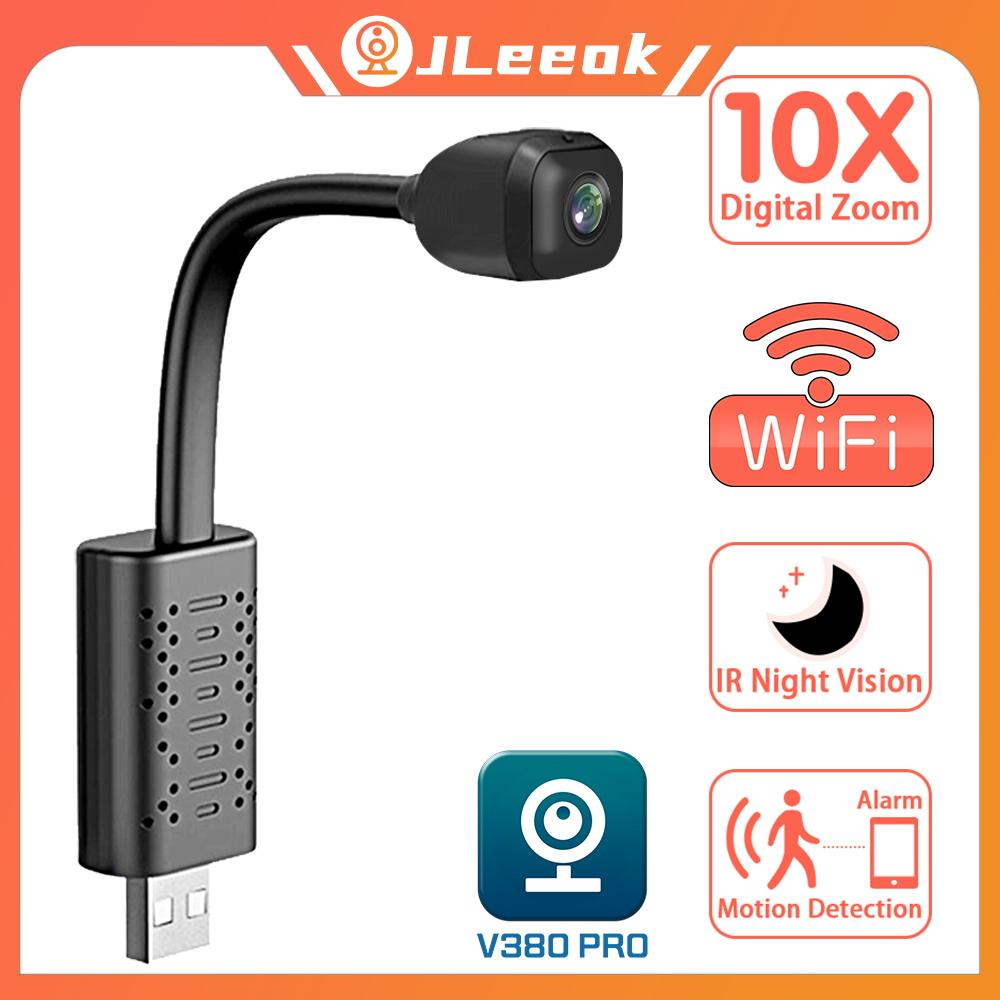 

Jleeok V380 1080P WIFI Wireless Motion Detection Surveillence Mini IP Camera 10x Zoom Home Securtiy IR Cam ONVIF CCTV