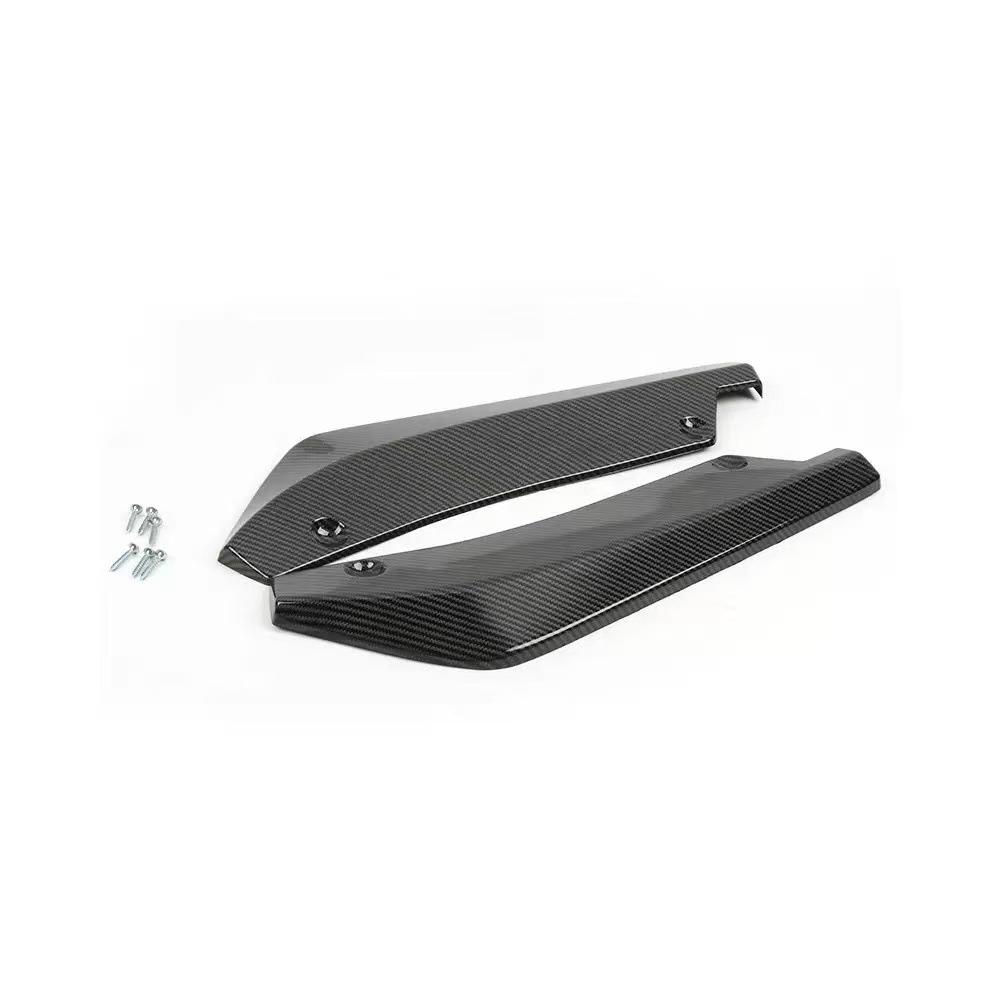 Universal Carbon Fiber Rear Diffuser and Corner Spats - Car Modification Accessories