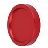 Telescope Lens Dust Cap M48x0.75mm Threaded Aluminum Alloy Metal Eyepiece Lens Dust Cover Red