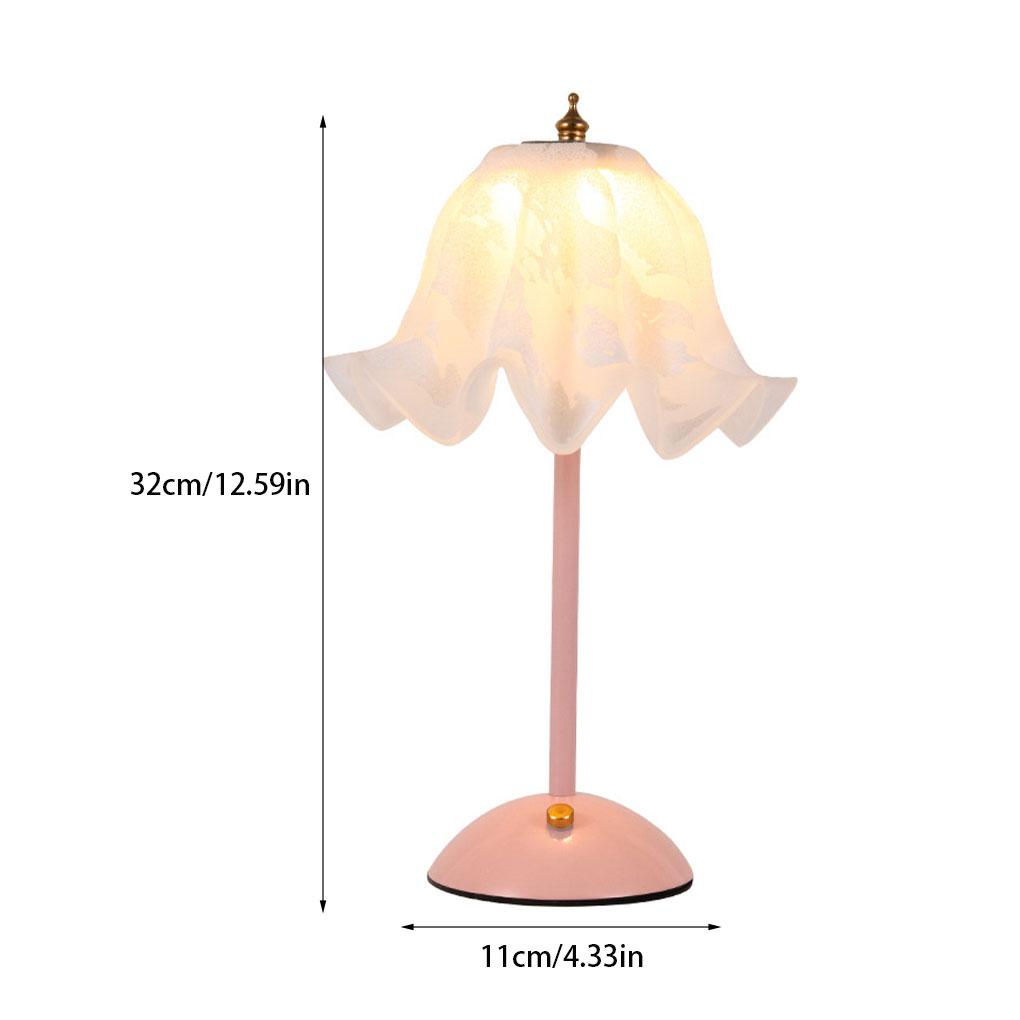 Desk Lamp French Romantic Flower For Bedroom Night Light Bedroom Bedside Night Light