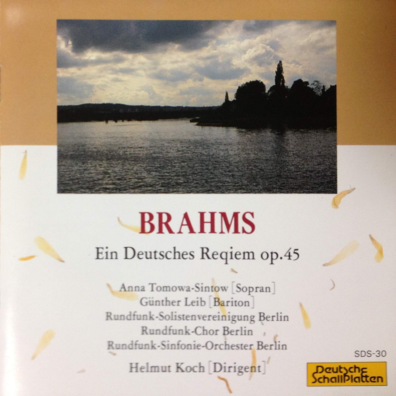 

CD BRAHMS - Brahms German Requiem SDS30 Japan Classical Used
