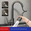 Pull Kitchen Faucet Cold and Hot Water Dual Purpose Splash Proof Faucet Fast Heating Household Wash Basin Faucet