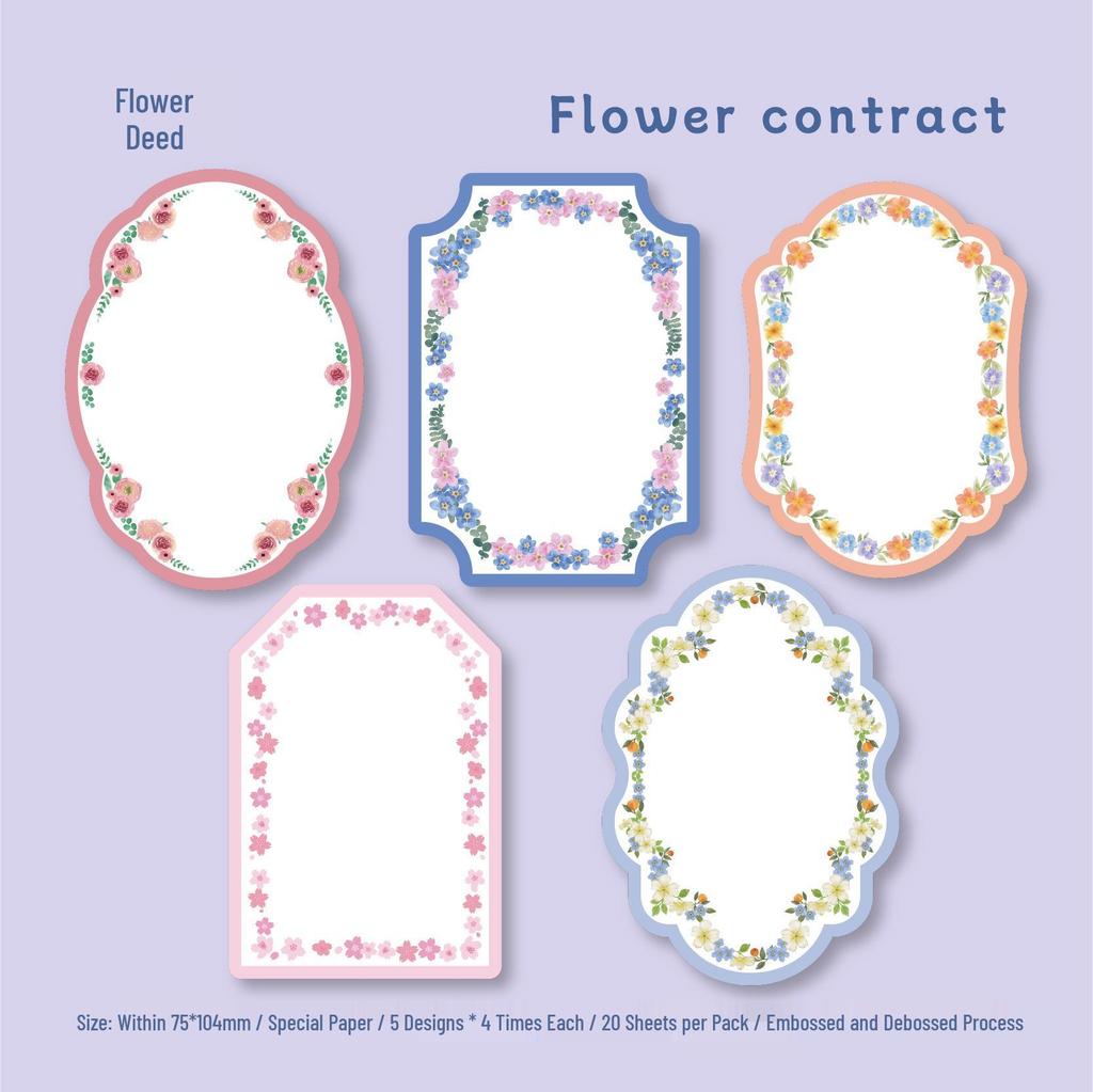RetroStory Floral Bookmark & Card Craft Pack