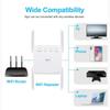 AC1200M Dual band WIFI Network Repeater 5G 2.4G Wireless Signal Extender Amplifier Repeat White American Standard US