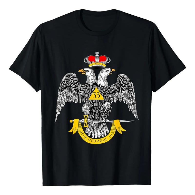 Camiseta Mason 33rd Degree Camiseta Ma??nica Scottish Rite D S разноцветный
