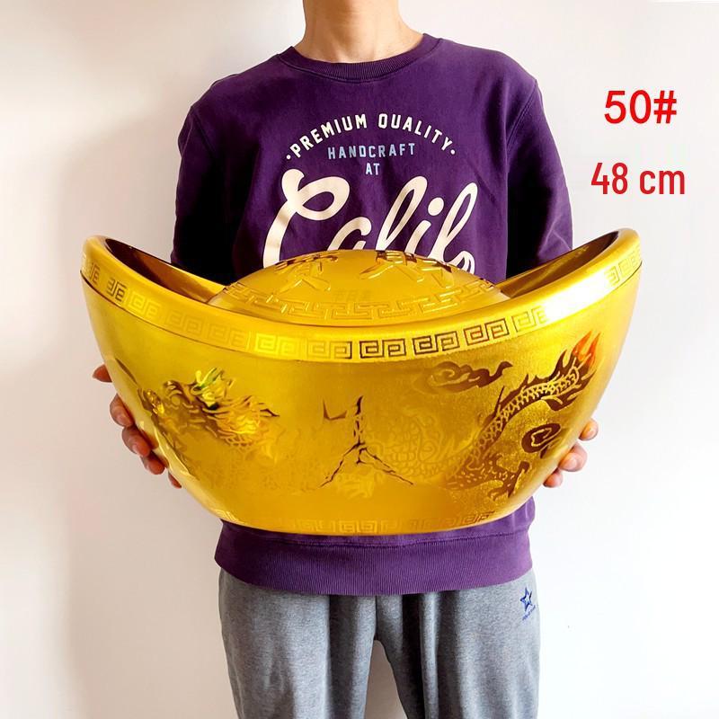 Lingots Dorés Décorations Festives - Ornements Trésors du Festival du Printemps