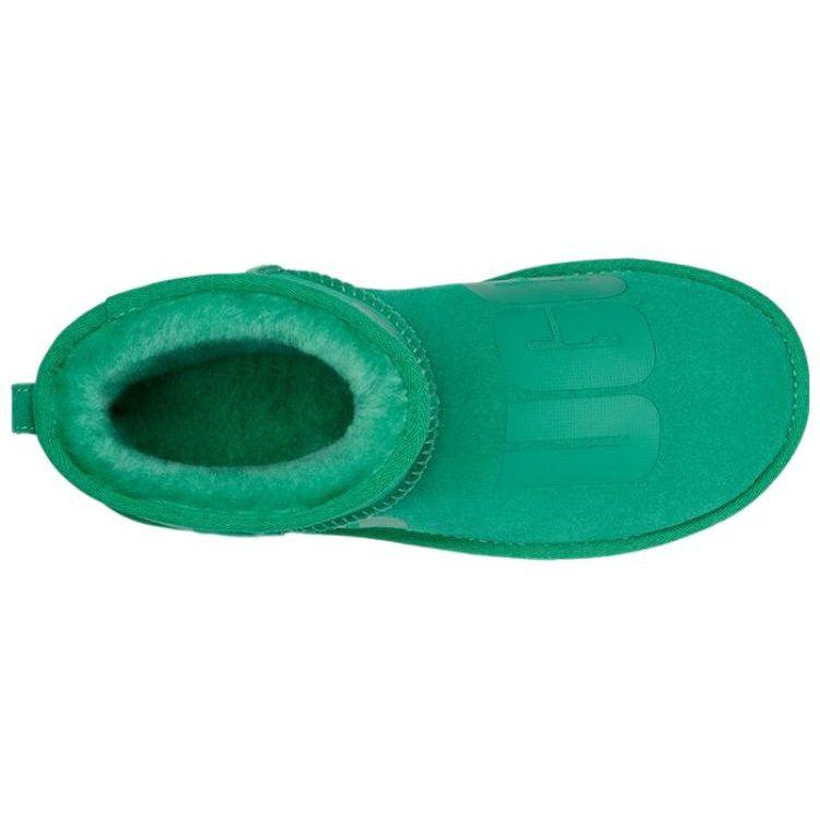 UGG Women's Classic Mini Scatter Graphic Edge Green 1130574-EDGR
