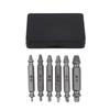 Damaged Screw Extractor Drill Bit 4/6 PCS Set Stripped Broken Bolt Remover Hand Removal Tool For Damaged Fastener Accessory