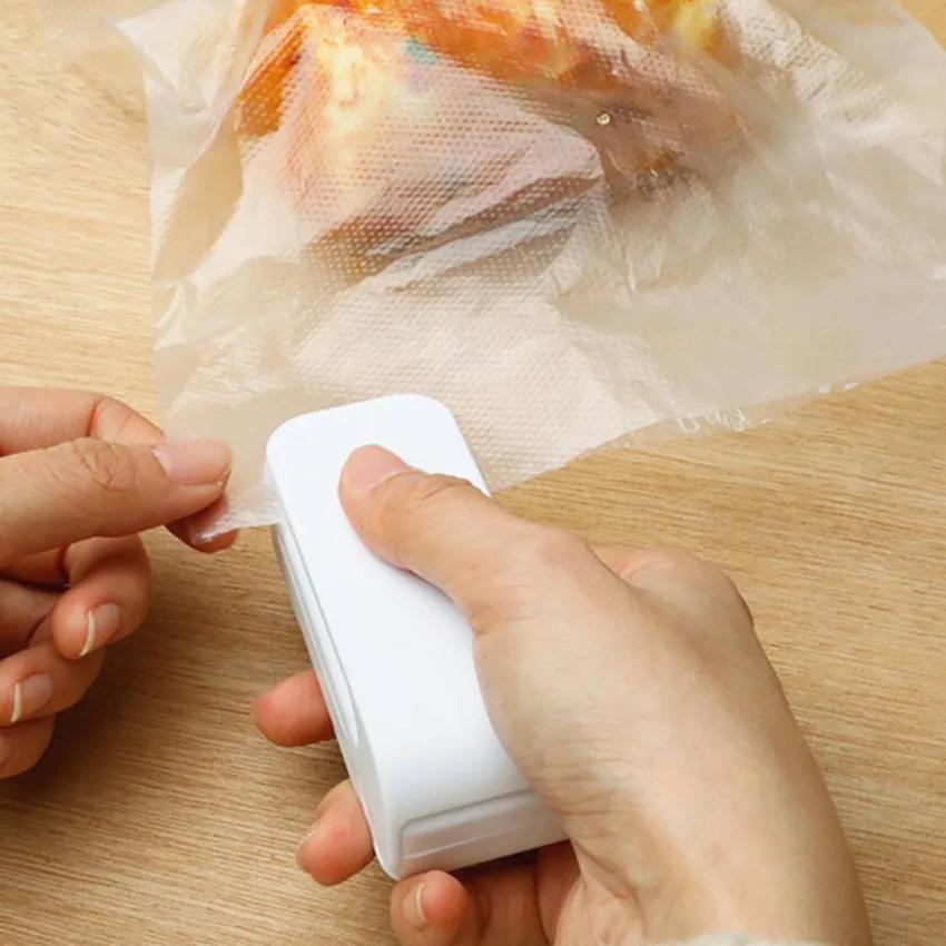 Storage Kitchen Sealing Machine Food Snacks Fruits Vegetables Food Packaging Heat Sealer Household Accessori Plastic Bag Sealer