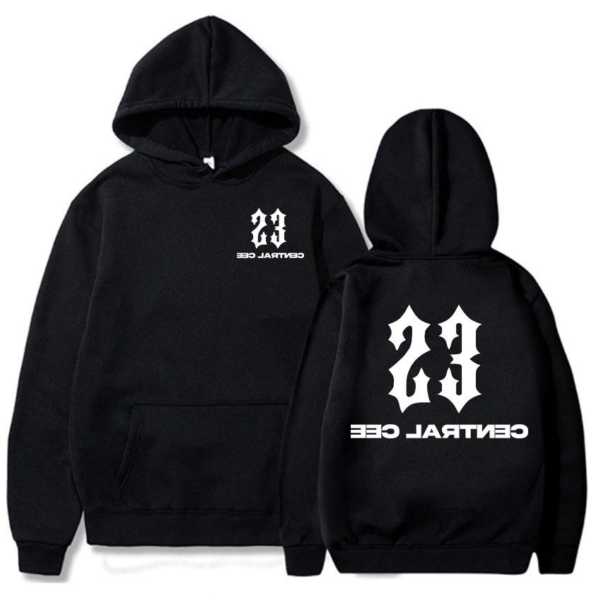23 Central Cee Print Hoodies KAN GEEN GROOTSHEID GEHAST WORDEN Nieuw Album Sweatshirts 2025 Mode Hip Hop Streetwear Unisex Herenkleding