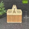 Jing Yu Heng Handheld Plastic Imitation Bamboo Gift Baskets
