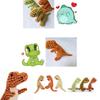 Plush Sound Toy For Dogs And Cats Durable And Chewable Pet Toy For Teeth Grinding And Stress Relief Orange