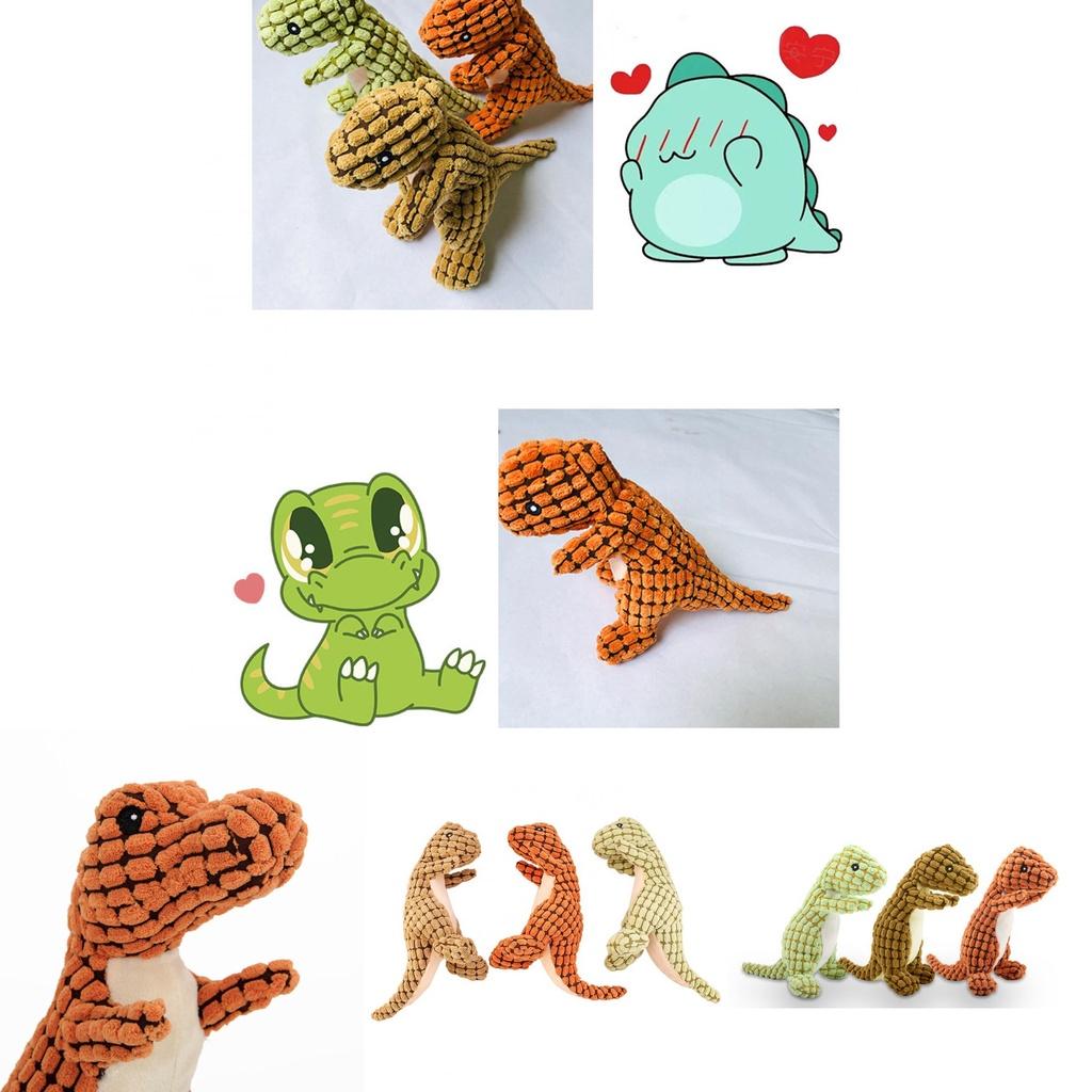 Plush Sound Toy For Dogs And Cats Durable And Chewable Pet Toy For Teeth Grinding And Stress Relief Orange