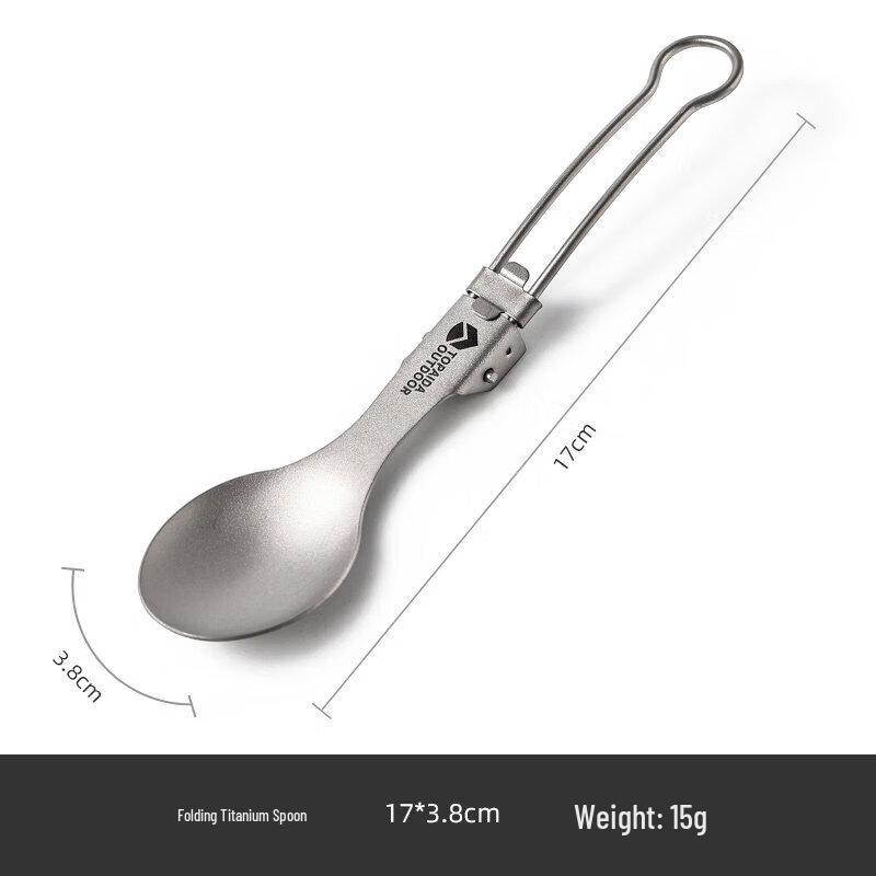 Yozolo Pure Titanium Portable Camping Cutlery Set