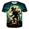 Halloween Pumpkin Graphic T Shirts Horror Ghost T Shirt For Men Clothes Casua