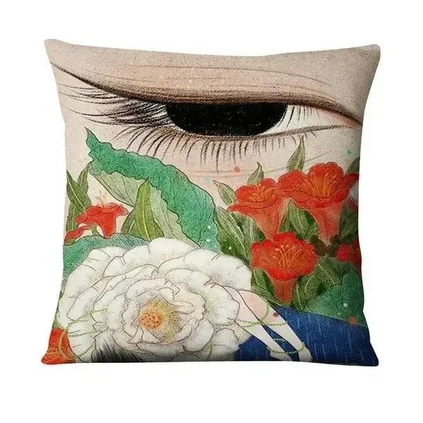 Neoclassical Girl Art Print Decorative Throw Pillow Cover Home Decor Bedroom Room Living Room Sofa Cushion Cover