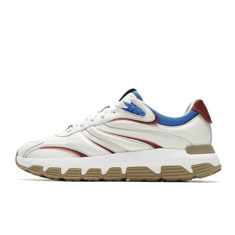 

FILA Avant Garde Collection Abrasion Resistant Low top Running Shoes Men s White Red F12M443112FMB 42