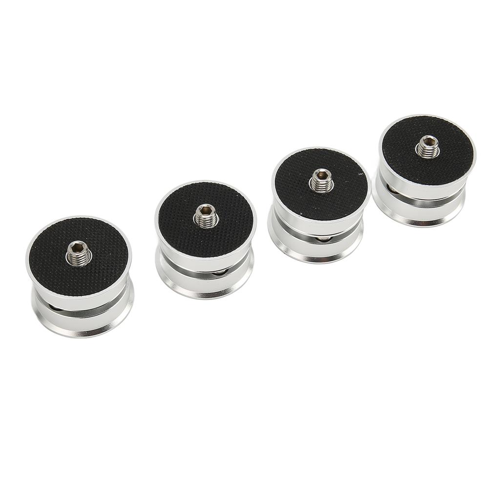 SP3924S 4pcs Speaker Isolation Feet Pads HiFi Turntable Isolation Feet Pad with Steel Ball for CD DVD Player Amplifier