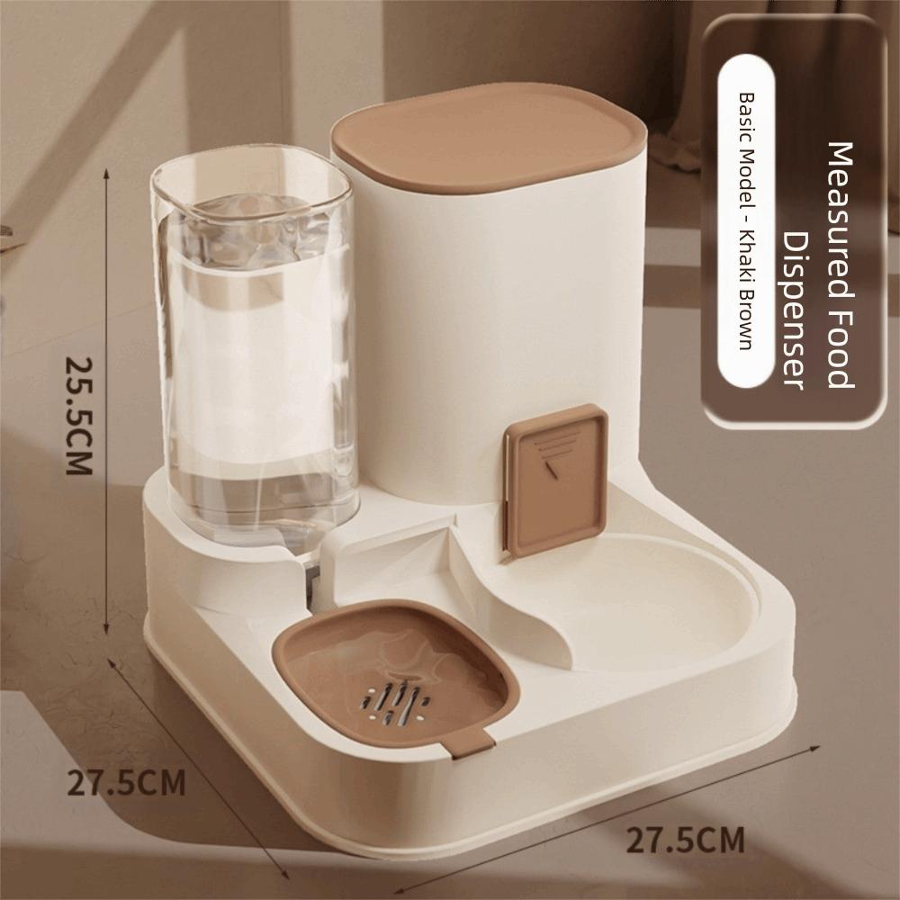 

Большая Вместимость Кошка Большая Поилка Контейнер для Корма для Домашних Животных Инструмент для Поилки для Домашних Животных хаки