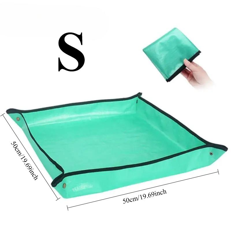 1PC Horticultural Planting Mat, Foldable, Reusable, Pot Transplanting Mat, Suitable for All Seasons, Gardening Tool
