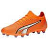 Puma Ultra Match Comfortable AG HG Artificial Grass Football Shoes Men Football Shoes Orange 107218-01