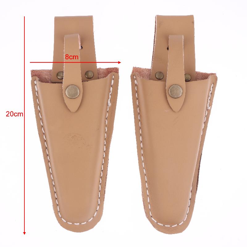 Leather Pliers Cover Portable Buckle Pouch Tool Bag Waist Holder Pliers Storage For Gardening Trimming Tool Pruning Scissors