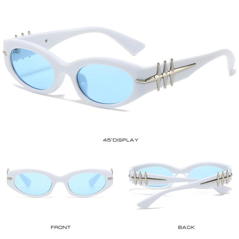 Sonnenbrille Damen Trend 2025 Klassisch Rund Retro Vintage Shades Großrahmen Sonnenbrille Marke Designer Klassische Sonnenbrille UV400