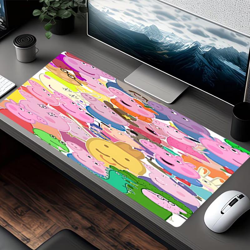 Cartoon animation Print Mouse Pad, for Keyboard Pad Laptop PC Mat for Office Home Use, Desk Decor, Perfect Birthday Gift for Gamers