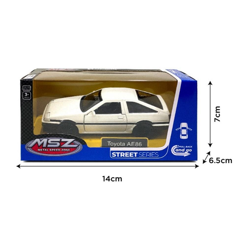 MSZ1 37 Toyota AE86 Diecast Model Car