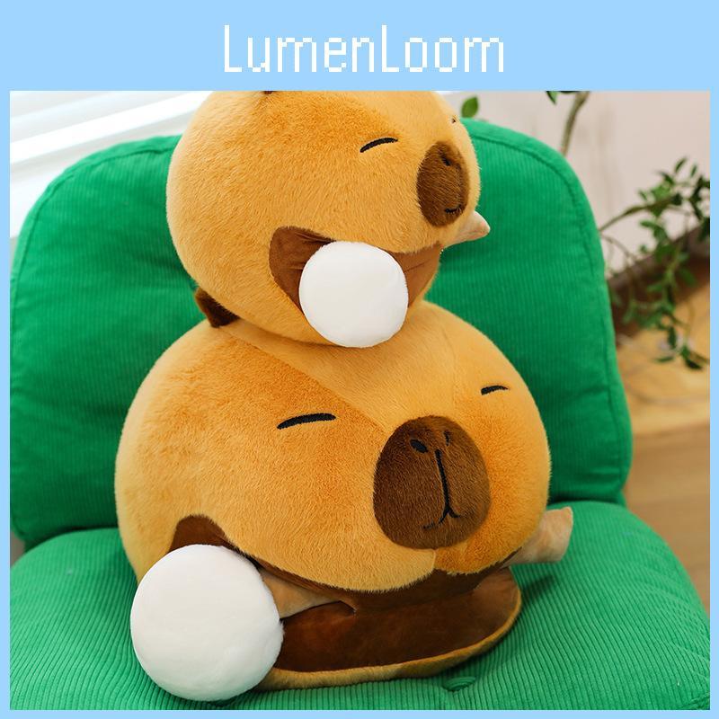 Plush Capybara Toy With Pp Cotton Filling For Kids And Home Decor