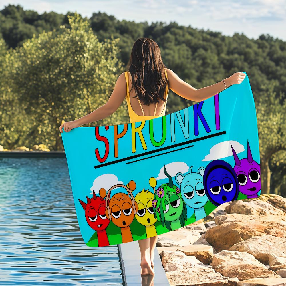 Cartoon Sergeant Frosch Handtuch Schnelltrocknende Strandhandtücher Sind Geeignet Für Schwimmbäder Camping Yoga Und Das Fitnessstudio