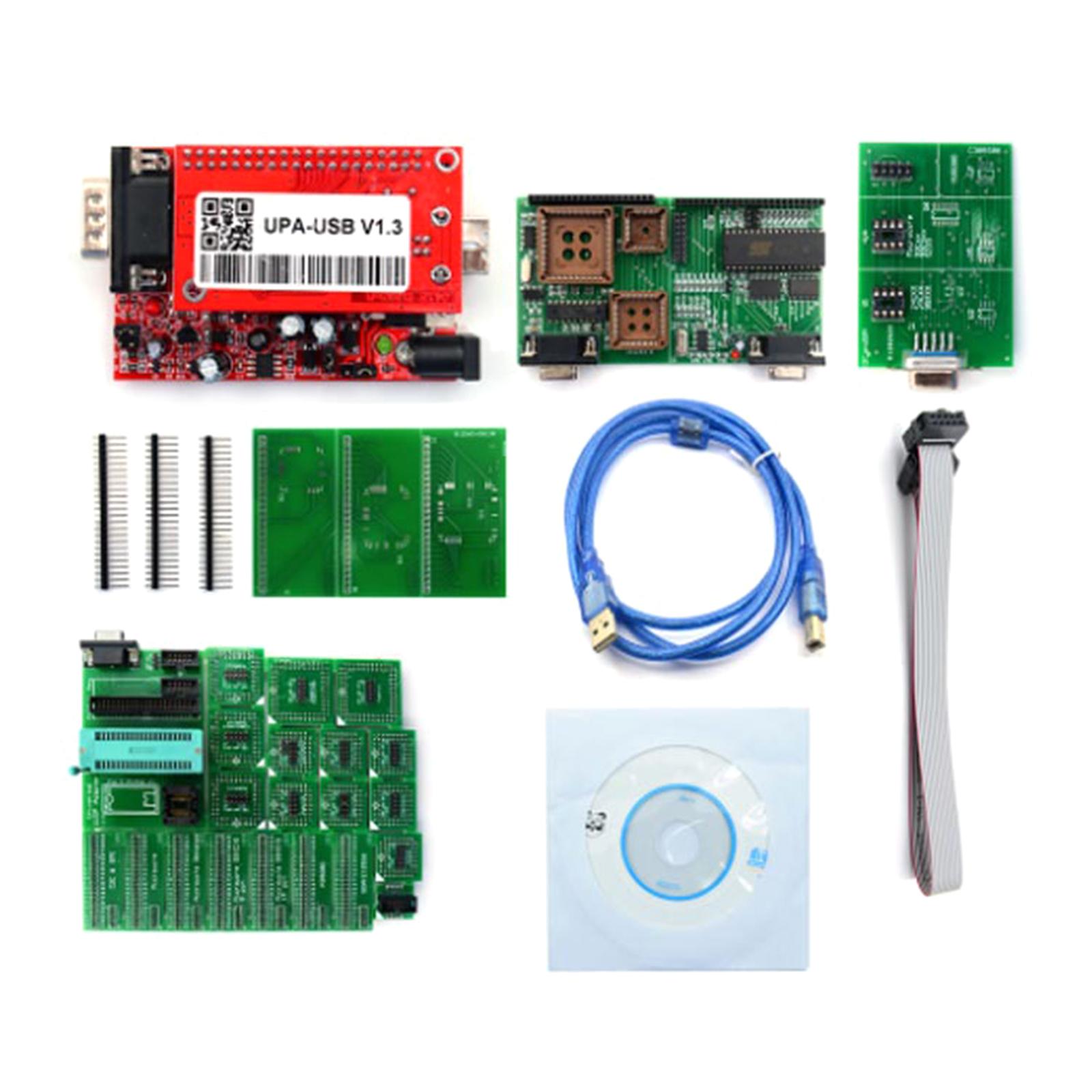 

UPA Serial Programmer Full Set V1.3 Популярний універсальний чіп Auto Tool для програмування налагодження комп’ютерної діагностики автомобіля A