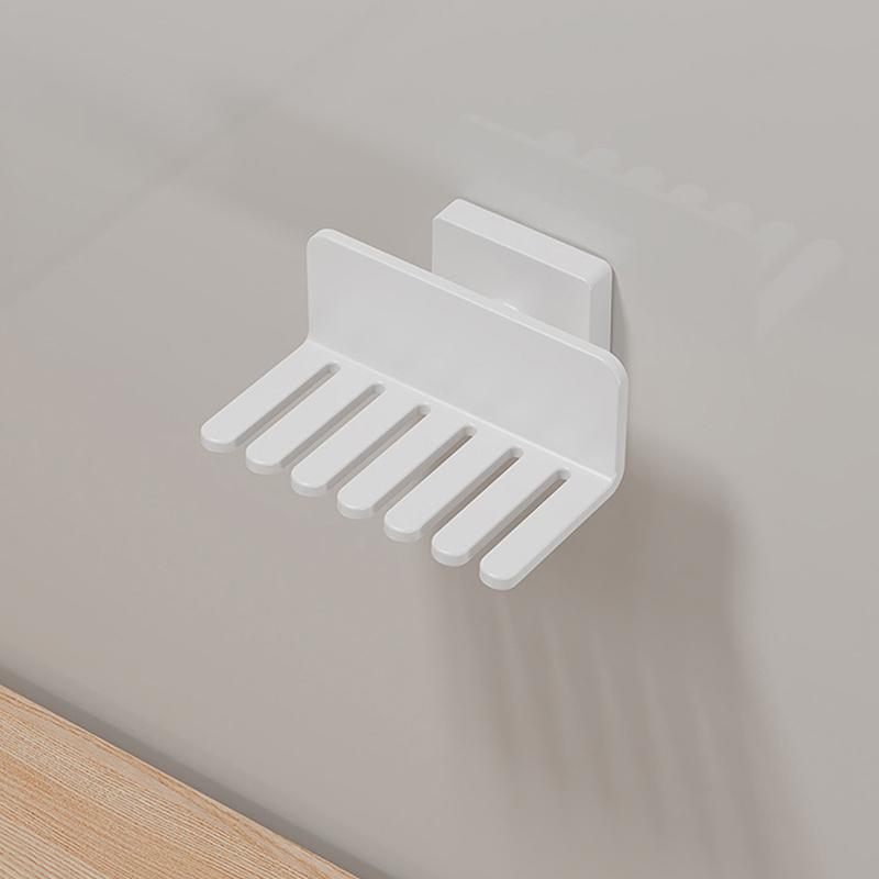 No Drilling Watch Band Storage Rack Wall Mounted Plastic Watchband Storage Shelf Space-Saving Watchband Organizer Holder