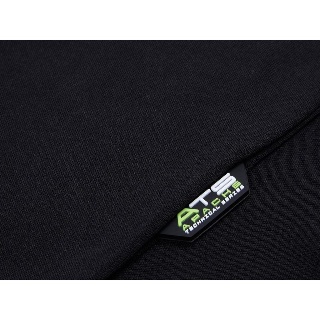 Apache Langley Black Performance Polo Shirt