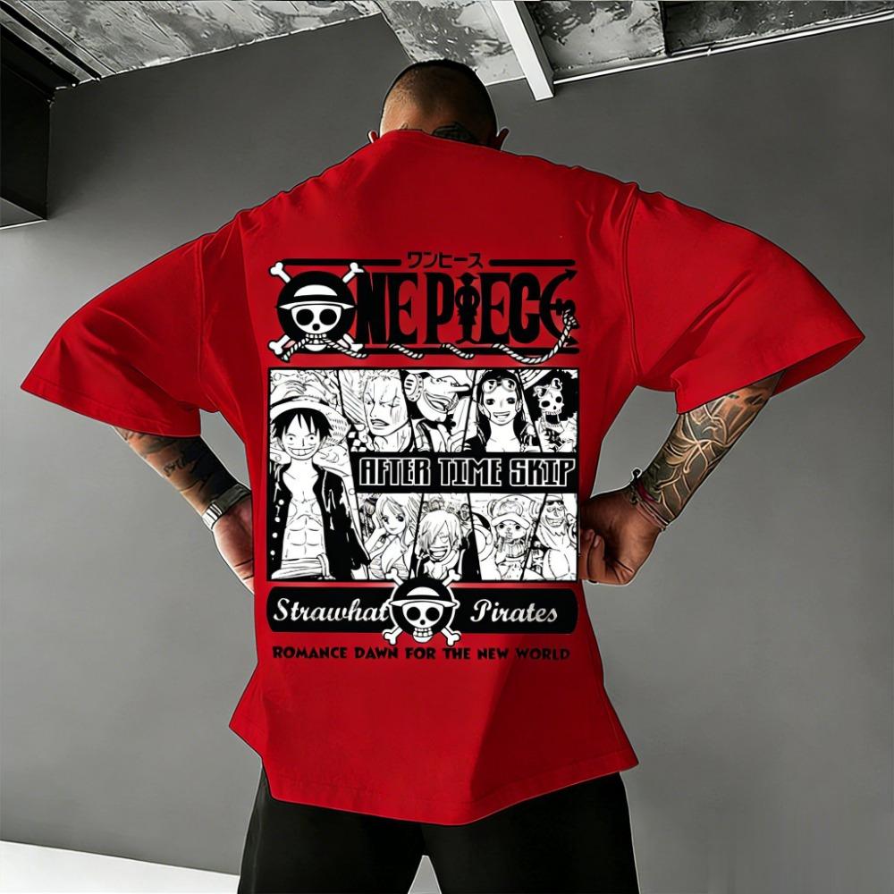 

One Piece T Shirt Men Women Straw Hat Pirates Luffy Zoro Sanji Anime Streetwear Summer 2026 Graphic Tee Casual Short Sleeve Tops 3XL
