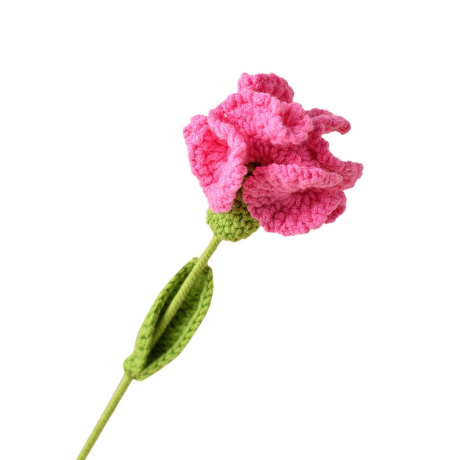 Готовые гвоздики ручной работы, связанные крючком, Искусственные цветы, Искусственные цветы, Подарки ко Дню матери, Искусственные цветы, Букеты ручной работы