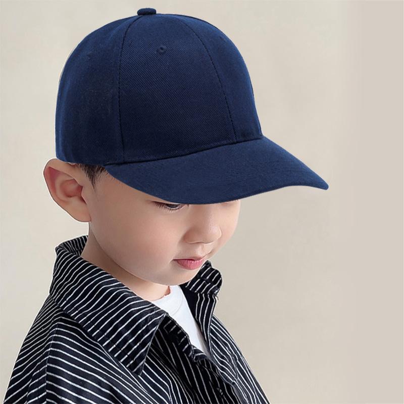 Kids Girls Boys Caps Cotton Baseball Cap Solid Color Snapback Baseball Caps Canada Golf Summer 2023 Bone Gorras Hombre Casquette