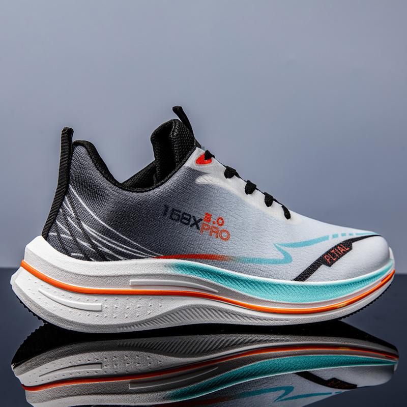 

Mesh cloth fashion lace-up injection molding sports shoes spring and summer breathable flat heel casual single shoes 46