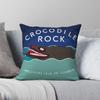 Crocodile Rock Millport Square Pillowcase Polyester Linen Velvet Pattern Zip Decorative Bed Cushion Case