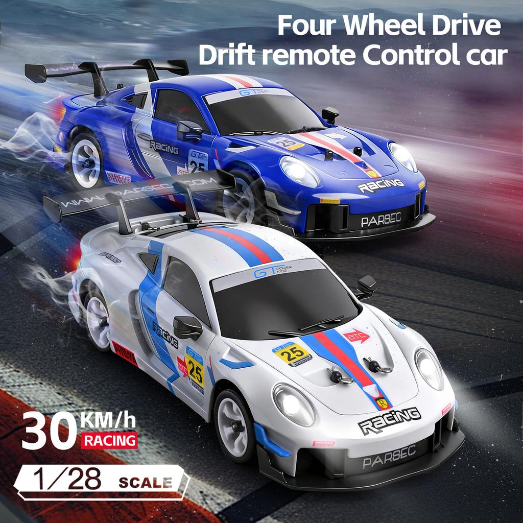 WLtoys 284191 284019-A Upgraded Gyro 1/28 RC Drifting Car 4WD High Speed Radio Control Model 2.4G Drift Racing Vehicle Mini Gift