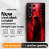 Japanese Bushido Samurai ghost  Phone Case For Samsung Galaxy S25 S24 S23 S22 S21 S20 Plus Ultra Note20 Soft Black