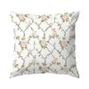 Retro Pink Rose Cushion Pillowcase Printed Polyester 40/45/50Cm Throw Pillowcover Decorative Sofa Cushion Pillowslip Home Decor