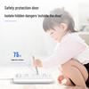Deli 4-Outlet Safety Power Strip with Master Switch, 3m CN plug (adapter included)