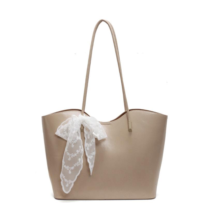 

Spring and summer new textured tote bag women s commuter fashion casual shoulder bag handbag