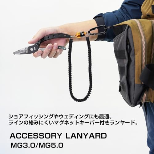 DAIWA Lanyard with Magnetic Keeper Accessory Lanyard MG 5.0 Red/Black