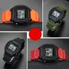 Resin Silicone Strap for Casio Watch Band SGW-300 SGW-300H/400/500 AE1200 AE1100 MRW-200 W218H Waterproof Rubber Sport Watchband
