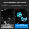 LED Luminous Car Water Cup Coaster Holder Lamps For Mercedes Benz  A B C E S GLB GLC V ML Class W177 W205 W212 W213 X253 X156 EAT6