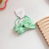 Kawaii Coffee Flower Bow Scrunchie Child Girl Kids Cute Elastic Hair Rubber Band Accessories Tie Hair Ring Rope Holder Headdress